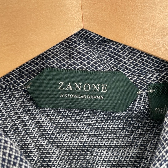 Zanone made in Italy polo shirt 100% cotton Size EU 50 (US S/M) - Picture 3 of 8